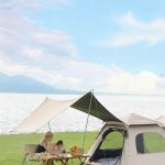 Large Hexagon Pop-Up Camping Tent with Awning - Quick Setup Cabin Tent - 图片 2