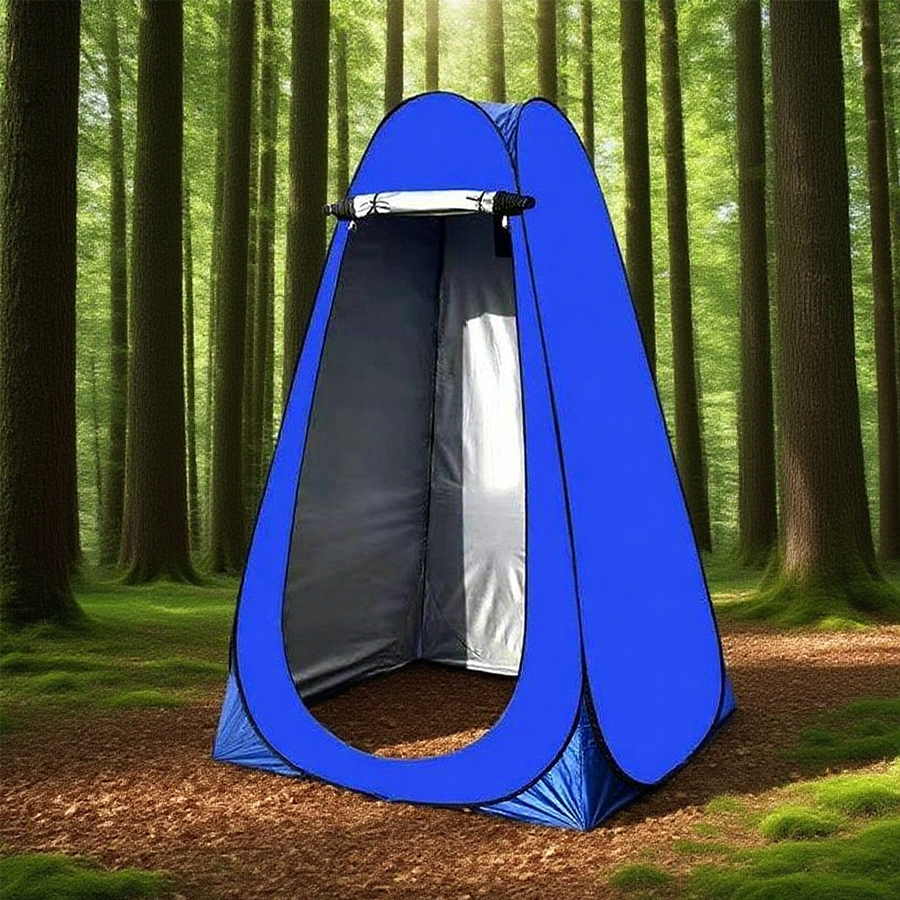 3 Portable Pop-Up Privacy Tent - Outdoor Shower, Changing Room & Toilet Tent - 画像 (1)