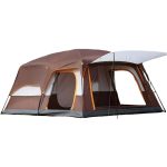 4ft Folding Camping Table - Adjustable Height Portable Aluminum Outdoor Desk - Image 3