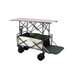 Folding Utility Wagon with Extended Tailgate - All-Terrain Collapsible Cart – Bild 6