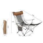Ultralight Portable Folding Stool - Compact & Lightweight Camping Chair - 画像 (3)