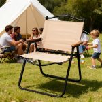 Folding Reclining Camp Chair with Footrest - Portable Lounge Chair – Bild 14