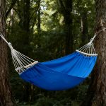 Classic Quilted Fabric Hammock with Spreader Bars - Extra-Large Double Hammock - Imagem 4
