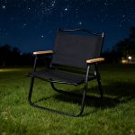 Folding Reclining Camp Chair with Footrest - Portable Lounge Chair – Bild 13