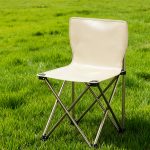 Lightweight Folding Camping Chair with Backrest - Portable, Heavy-Duty Outdoor Seat for Hiking, Fishing & Picnic – Image 3