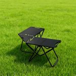 Modular Folding Tactical Camping Table - Adjustable Height Portable Gear Desk with Hanging Lantern Hook - immagine 6