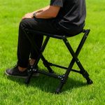 Portable Folding Camping Stool – Compact Ultralight Director's Chair for Outdoors, Hiking, Fishing, and Travel - 画像 (5)