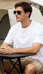 Large Portable Folding Camping Table - Adjustable Height & Lightweight Aluminum – Image 6