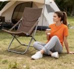 Low-Profile Beach Folding Chair - Compact, Lightweight & Modern Ground Seat for Sand, Patio, Camping, and Concerts - 图片 6