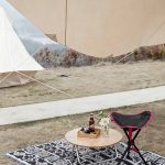 Vibrant Trek Lightweight Tripod Stool (Black & Pink) - 图片 9