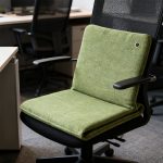 Heated Portable Floor Chair with Back Support - Adjustable Low-Back Cushion for Meditation, Gaming & Lounging - 画像 (4)