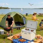 16L Portable Insulated Cooler Box with Ice Pack - Great for Camping, Lunch, Beach & Road Trips — изображение 4