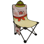"Little Explorer" Kids Folding Camp Chair (Pig Pal Design) — изображение 3