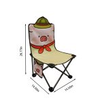 "Little Explorer" Kids Folding Camp Chair (Pig Pal Design) — изображение 2