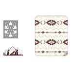 Small Bohemian Tassle Woven Rug - Indoor/Outdoor Accent Throw Mat for Picnic, Camping, or Home Decor – Bild 2