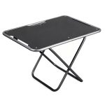 Ultra-Light Mini Folding Side Table - Portable Aluminum X-Frame for Camping, Patio & RV - Imagen 2