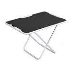 Ultra-Light Mini Folding Side Table - Portable Aluminum X-Frame for Camping, Patio & RV - Imagen 3