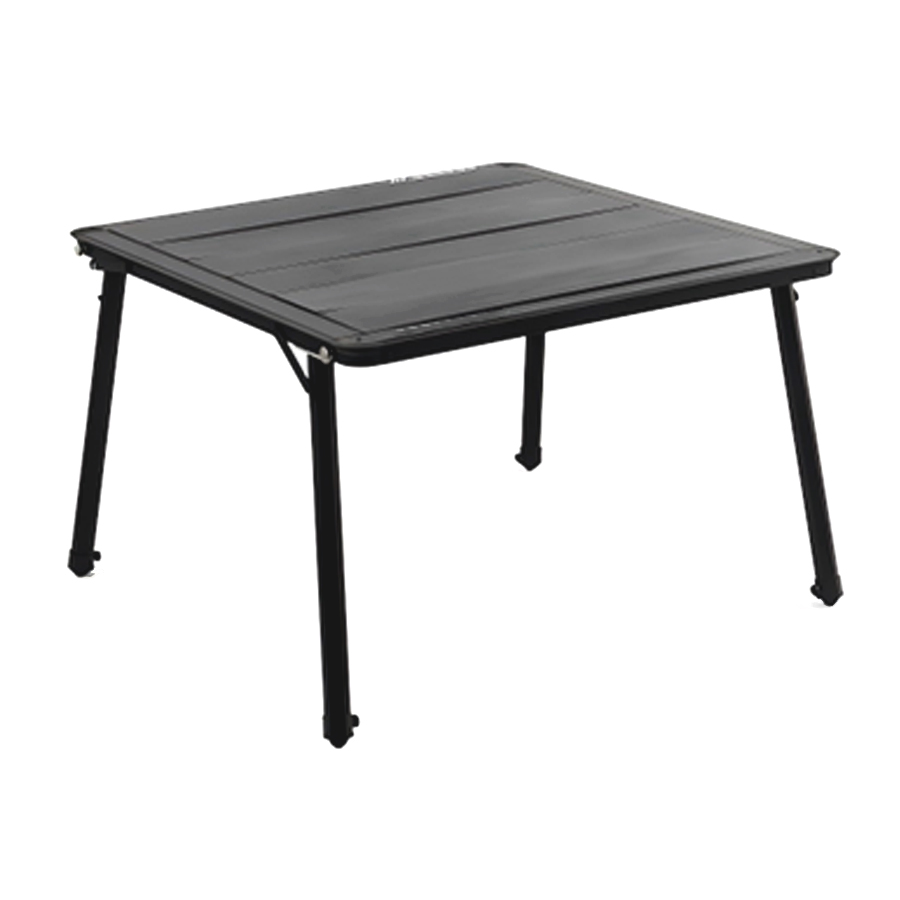 未チェック -1-変更の -変更の -変更の -変更の -変更の Square Aluminum Roll-Up Camping Table - Portable Hard Top Picnic/Side Table | Compact Lightweight Gear for RV, Backpacking, Patio - 画像 (1)