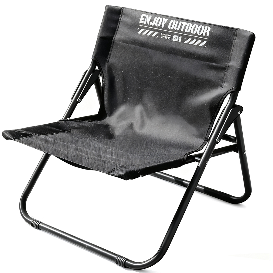 篝火椅1 Low Profile Folding Camping Chair - Portable Bonfire/Beach Chair for Relaxed Seating - الصورة 1